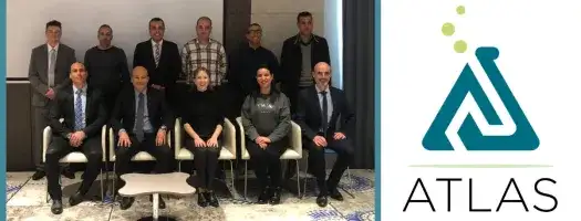 Participants at the ATLAS event in Tunisia. 