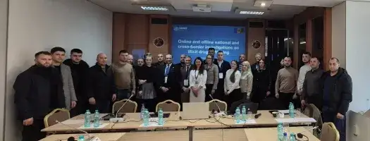 Strengthening Moldova’s Response to Online and Offline Drug Trafficking
