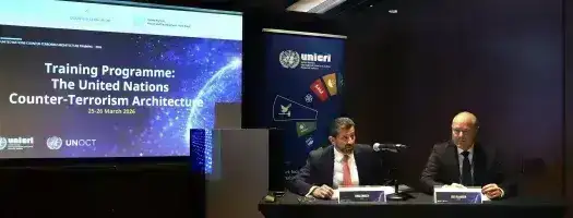 UNOCT and UNICRI Convene First-Ever Training Programme on the United Nations Counter-Terrorism Architecture in preparation for the Ninth Review of the Global Counter-Terrorism Strategy